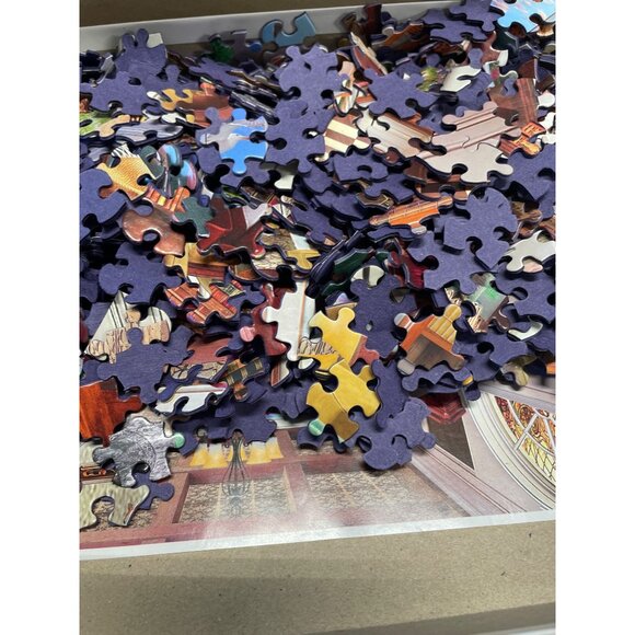 White Mountain Seaside Dreams Jigsaw Puzzle 1000 Large Pieces Bonus Poster - Picture 3 of 3